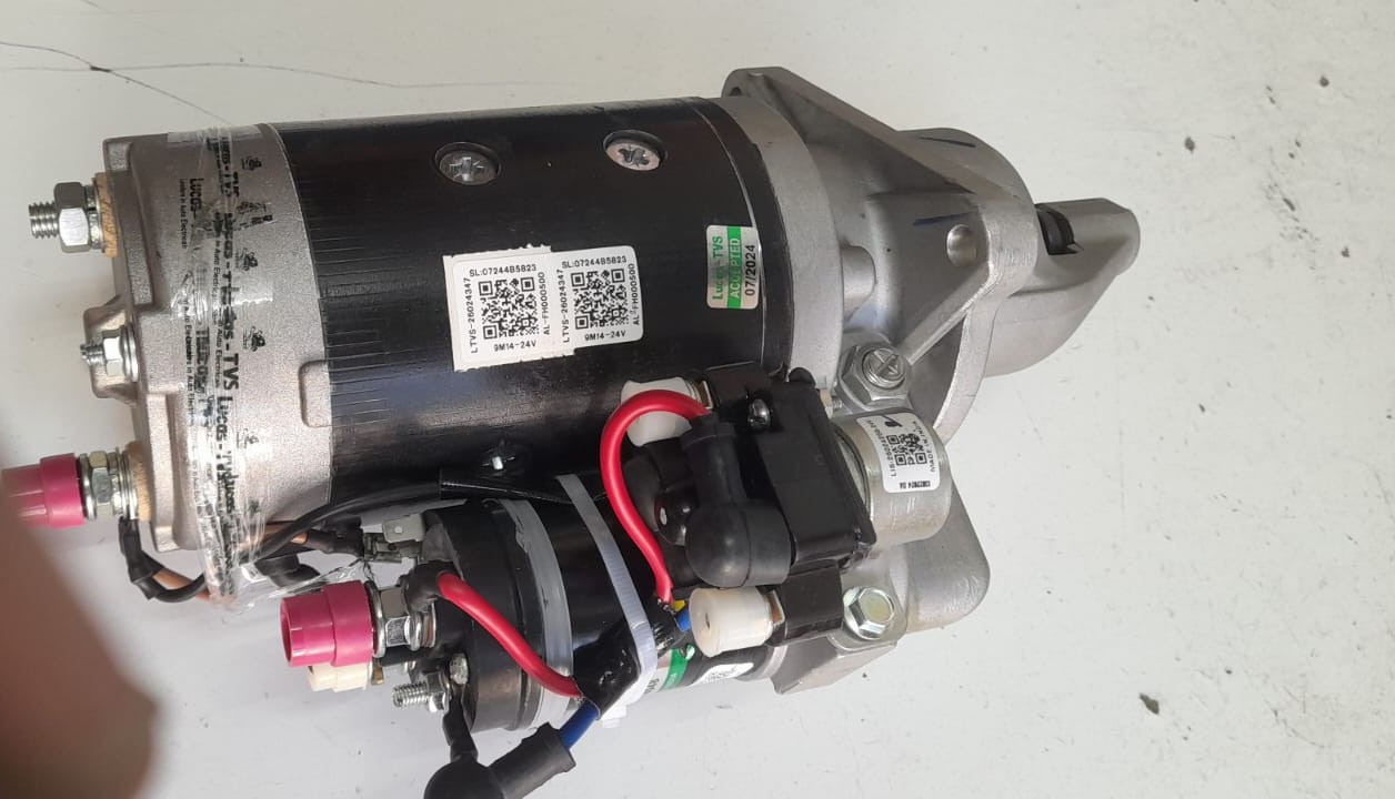 New starter motor for vehicle